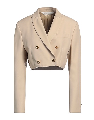 PALM ANGELS Cabanjacke & Zweireiher Beige 65% Polyester, 35% Baumwolle