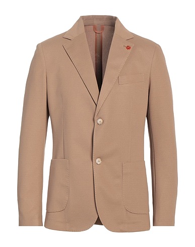 MASSIMO REBECCHI Blazer Camel 95% Polyester, 5% Elastane