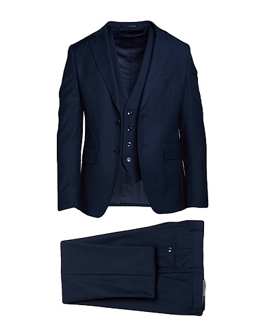 COSTUME NATIONAL Anzüge Marineblau 70% Polyester, 30% Viskose