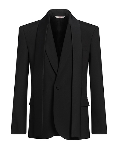 VALENTINO GARAVANI Blazer Nero 100% Lana, Poliestere