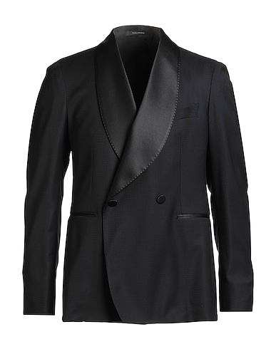 TAGLIATORE Blazer Black 99% Virgin Wool, 1% Elastane
