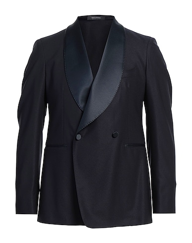 TAGLIATORE Blazer Midnight blue 99% Virgin Wool, 1% Elastane