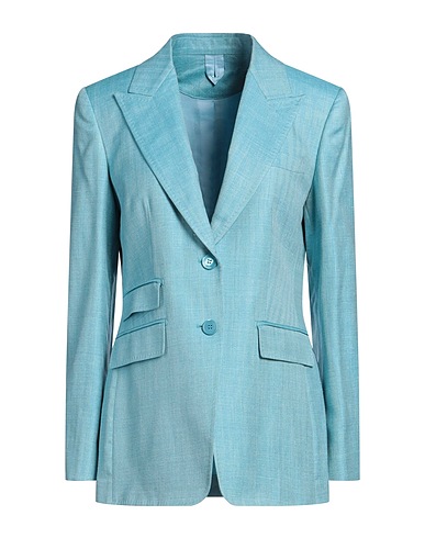 MAX MARA Giacca Celeste 49% Lana Vergine, 30% Seta, 21% Lino