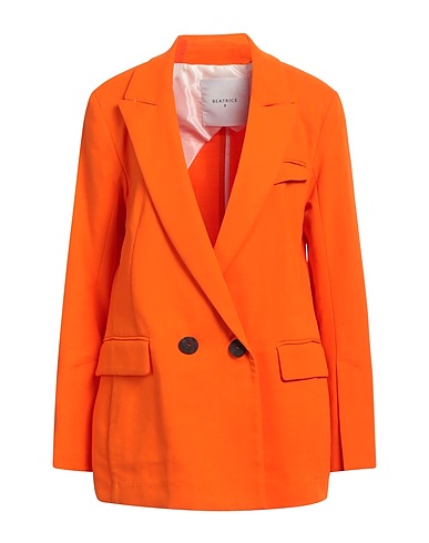 BEATRICE .B Blazer Orange 100% Cotton