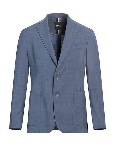 BOSS Blazer Slate blue 100% Virgin Wool