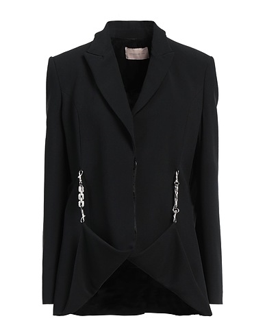CHRISTOPHER KANE Blazer Black 50% Acetate, 50% Viscose