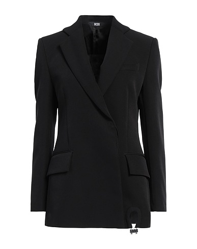 GCDS Blazer Black 98% Viscose, 2% Elastane
