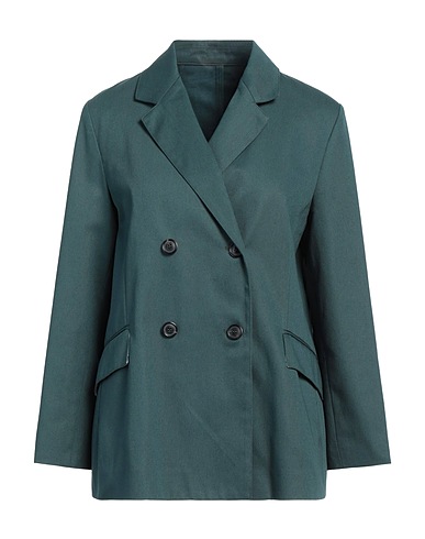 GRIFONI Blazer Emerald green 100% Cotton