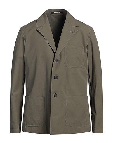 MASSIMO ALBA Blazer Military green 100% Cotton