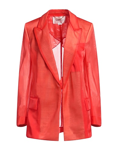 VICTORIA BECKHAM Blazer Coral 100% Polyamide, Brass