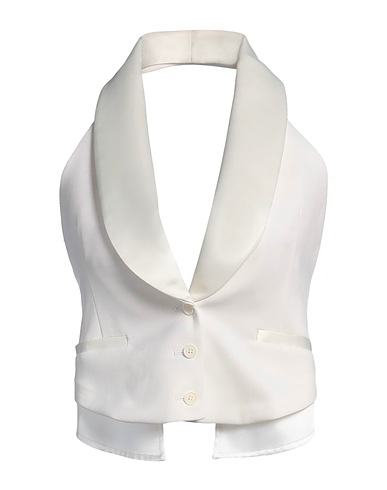 SIMKHAI Top Off white 49% Lana, 49% Poliestere, 2% Poliuretano