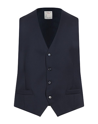 L.B.M. 1911 Waistcoat Navy blue 100% Virgin Wool