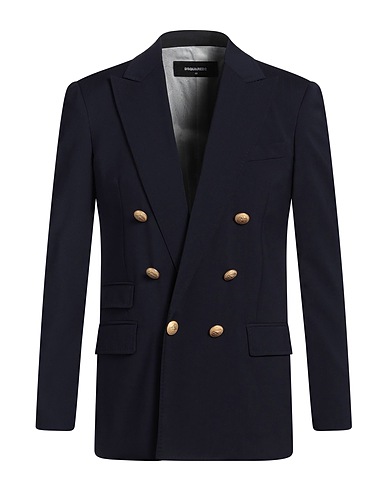 DSQUARED2 Blazer Midnight blue 100% Virgin Wool