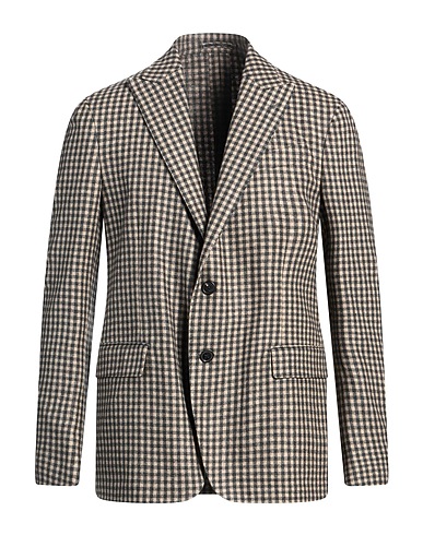LARDINI Blazer Beige 95% Cashmere, 5% Wool
