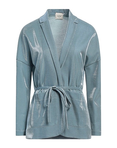 ALYSI Blazer Pastel blue 75% Cotton, 25% Polyester