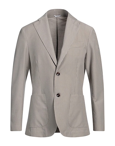 CRUNA Blazer Khaki 61% Virgin Wool, 24% Cotton, 14% Polyamide, 1% Elastane