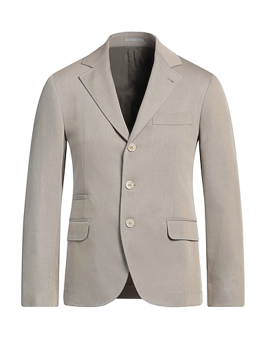 BRUNELLO CUCINELLI Blazer Beige 99% Cotton, 1% Elastane