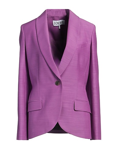 LOEWE Blazer Mauve 76% Wool, 24% Silk