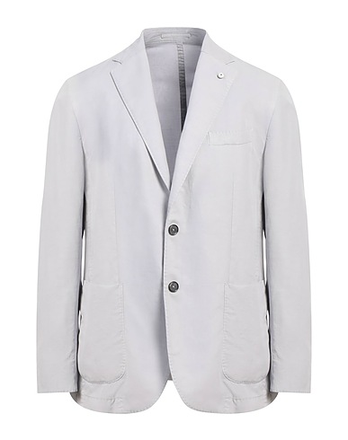 L.B.M. 1911 Blazer Light grey 59% Lyocell, 23% Linen, 18% Cotton