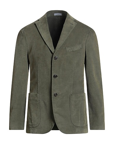 BOGLIOLI Blazer Verde salvia 87% Cotone, 12% Modal, 1% Elastan