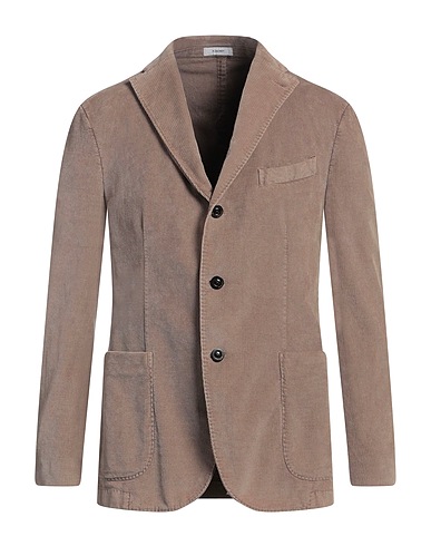 BOGLIOLI Blazer Grey 87% Cotton, 12% Modal, 1% Elastane