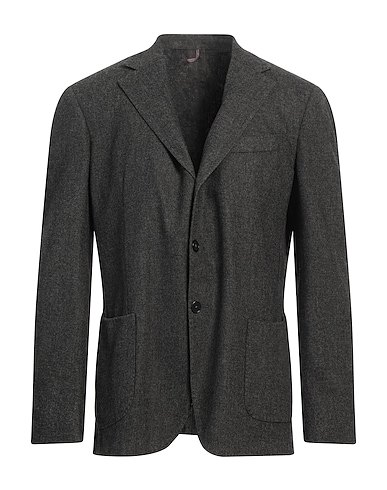 SANTANIELLO Blazer Charcoal 60% Wool, 40% Polyester