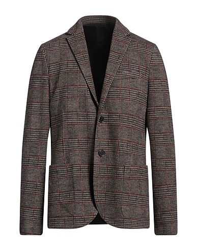 HARRIS WHARF LONDON Blazers Braun 100% Schurwolle