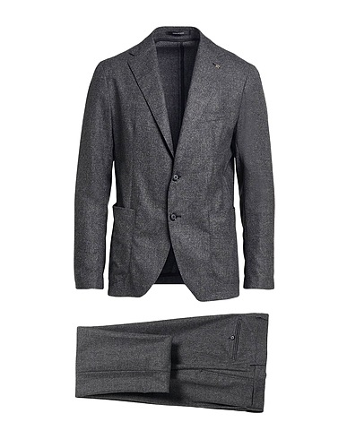 TAGLIATORE Suits Black 97% Virgin Wool, 2% Polyamide, 1% Elastane