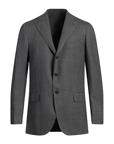 LUIGI BORRELLI NAPOLI Blazer Grey 100% Virgin Wool