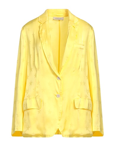LANEUS Blazer Yellow 100% Viscose