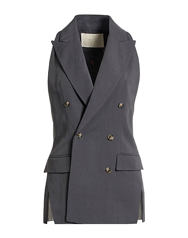 TELA Blazer Grey 68% Viscose, 32% Linen