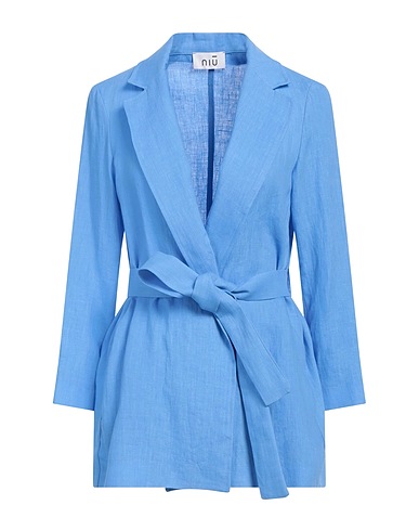 NIŪ Blazer Azure 100% Linen, Cotton