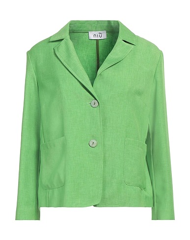 NIŪ Jackett Limettengrün 100% Polyester, Baumwolle