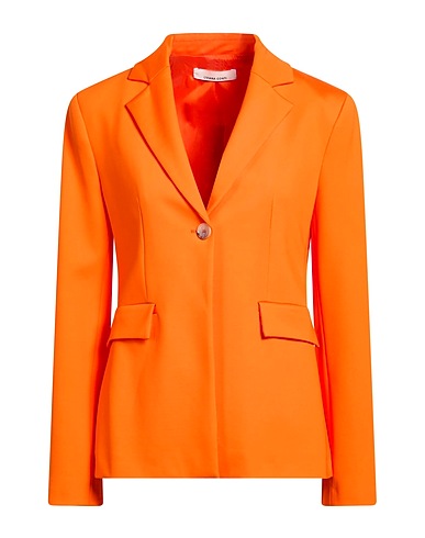 LIVIANA CONTI Blazer Orange 61% Viscose, 34% Polyamide, 5% Elastane