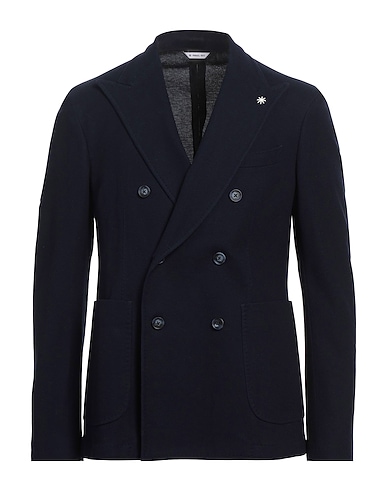 MANUEL RITZ Blazer BLU NAVY 100% Cotton