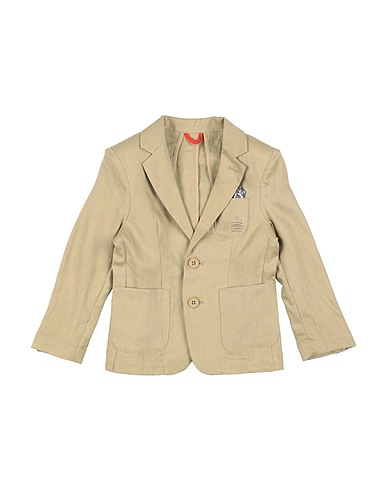 BIKKEMBERGS Blazers Khaki 50% Baumwolle, 50% Leinen