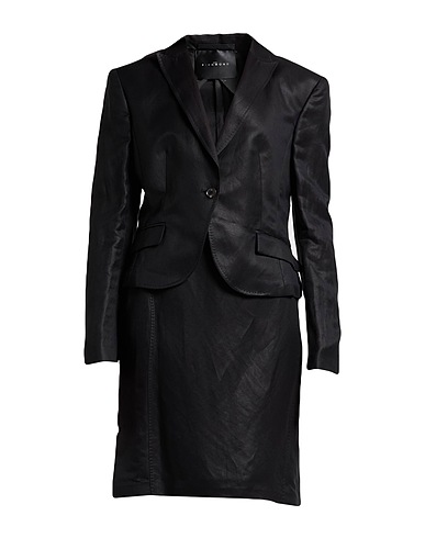 JOHN RICHMOND Suit Black 53% Viscose, 47% Linen