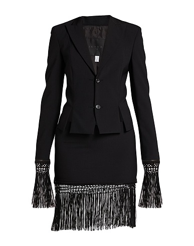 JOHN RICHMOND Suit Black 65% Polyester, 31% Viscose, 4% Elastane