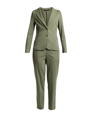 SISTE'S Suit Military green 65% Viscose, 30% Polyamide, 5% Elastane