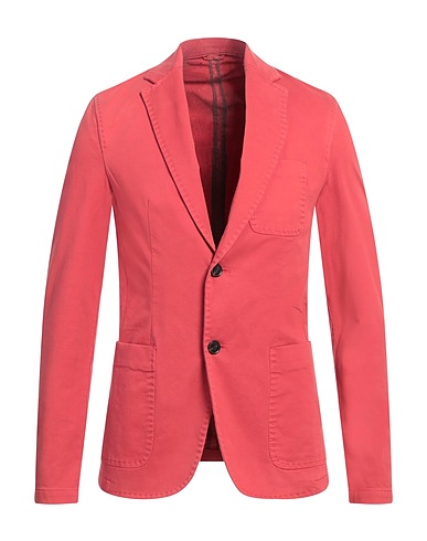 MICHAEL KORS MENS Blazer Brick 97% Cotton, 3% Elastane