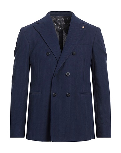 BARBATI ANZÜGE UND CO-ORDS Marineblau 55% Polyester, 45% Baumwolle
