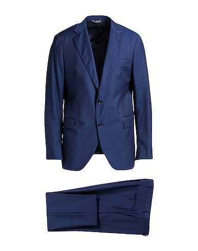IDEA ITALIAN DESIGN ELEMENTS OF APPAREL Suits Navy blue 100% Virgin Wool