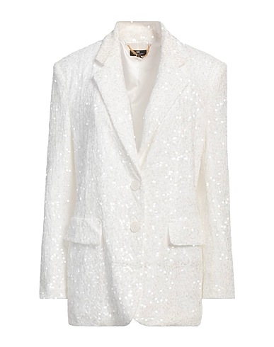 ELISABETTA FRANCHI Blazer White 100% Polyester