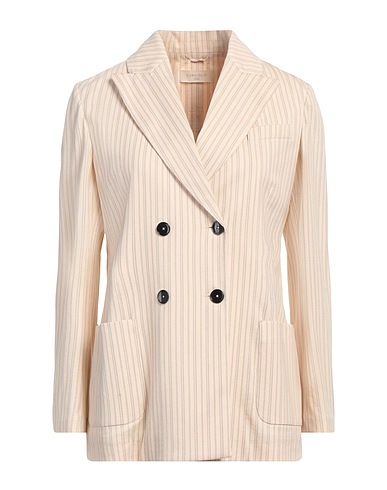 CIRCOLO 1901 Blazer Beige 97% Cotton, 3% Elastane