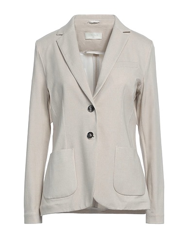 CIRCOLO 1901 Blazer Beige 96% Cotton, 4% Elastane