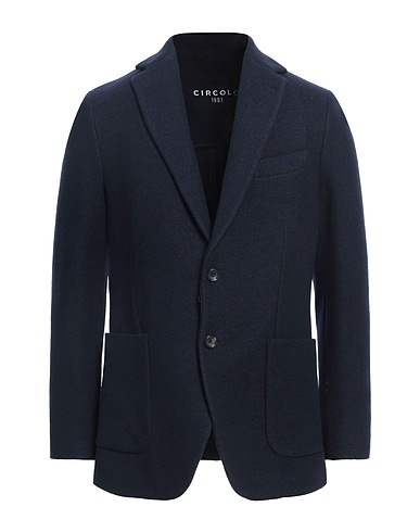 CIRCOLO 1901 Blazer Midnight blue 90% Virgin Wool, 10% Cashmere