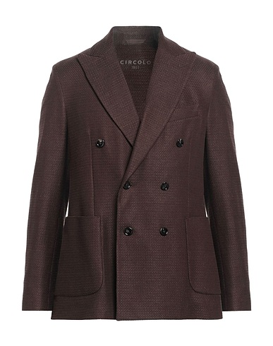 CIRCOLO 1901 Blazer Brown 52% Cotton, 48% Linen