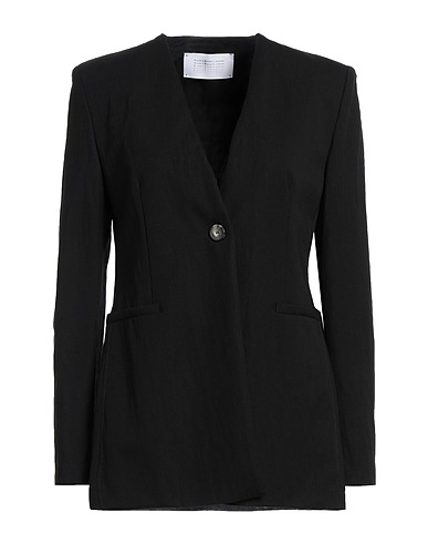 HARRIS WHARF LONDON Jacket Black 57% Viscose, 43% Polyamide
