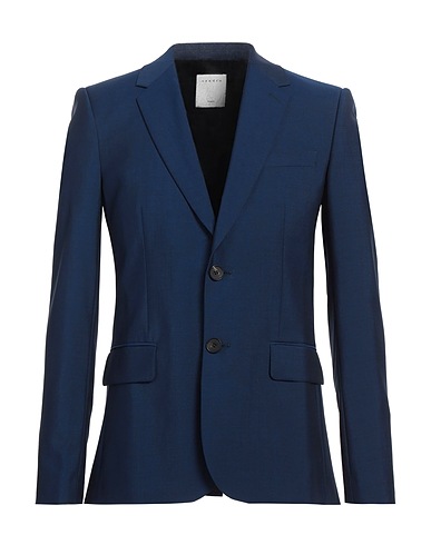 SANDRO Blazer Blue 84% Wool, 16% Mohair wool