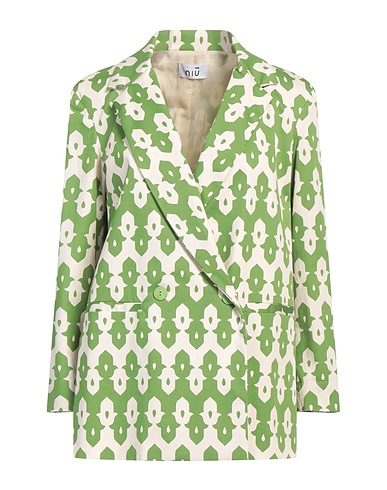 NIŪ Blazer Green 97% Cotton, 3% Elastane